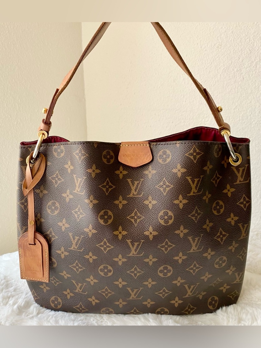 ❤️ Extra Pictures Louis Vuitton Monogram Graceful PM Bag
